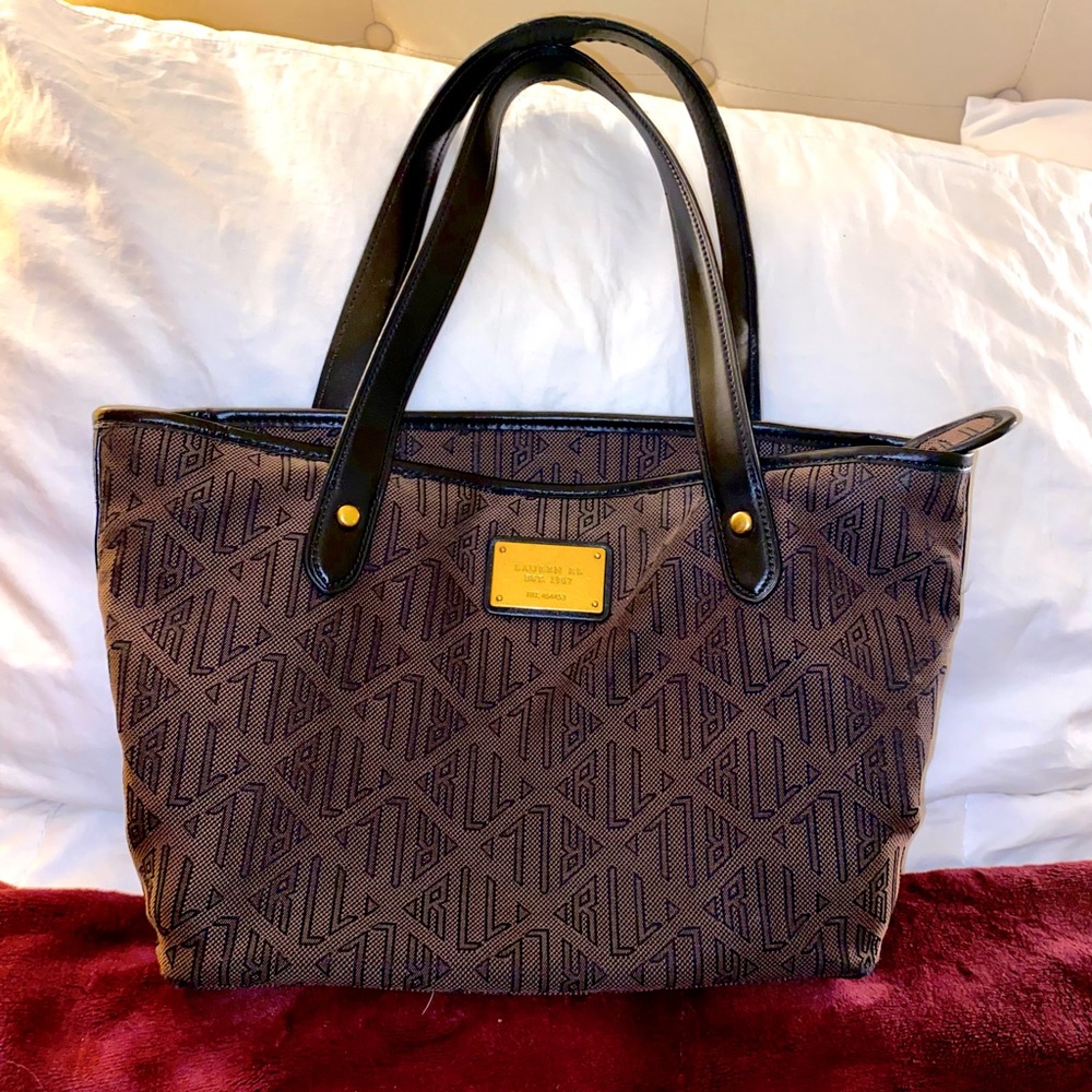 Ralph Lauren Brown Tote Bag